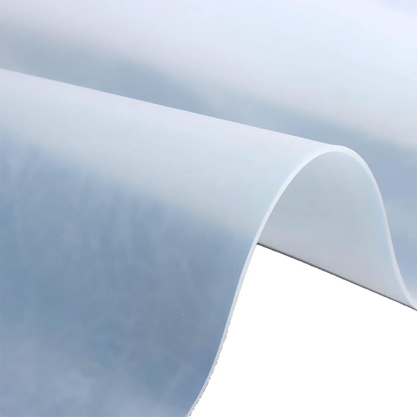 Silicone Rubber Sheet 0.1-1mm Thick 500x500mm 500x1000mm Clear Silicone Film