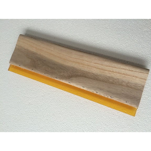 TECHTONGDA 13 inch (33cm) Silk Stencil Screen Printing Squeegee Water Squeegee Wooden Screen