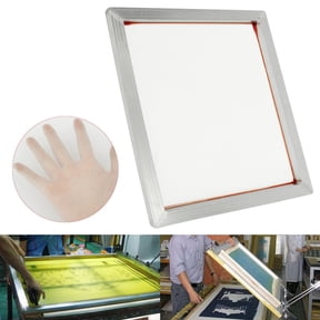 TECHTONGDA 16*20" Aluminum Screen Printing Frame with 180 Mesh Fabric DIY Press Tool