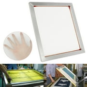 TECHTONGDA 16*20" Aluminum Screen Printing Frame with 180 Mesh Fabric DIY Press Tool