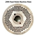 thumbnail image 1 of TECHTONGDA 2MM Feed Pellet Machine Plate Farm Animal Feed Grinding Disc Without Body, 1 of 6