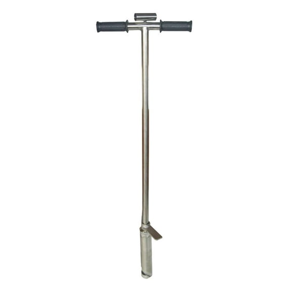 TECHTONGDA 2inch Soil Probe Sampler with Foot Peg Probing 304 Stainless Steel Lab Test Tool