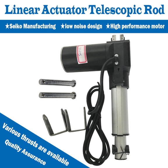 TECHTONGDA 3.93" Linear Actuator 24V DC Electric Motor Auto 6000N (1320lbs)
