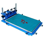 TECHTONGDA 3D Screen Printing Machine Micro-Registration Single Color Silk Screen Printing Press PCB Metal Plate Glass