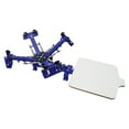 thumbnail image 1 of TECHTONGDA 4 Color 1 Station Silk Screen Printing Press shirt Screen Printing Equipment, 1 of 13