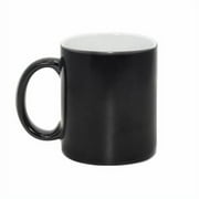 TECHTONGDA 6pcs 11OZ 3D Sublimation Mug Heat Press Full Colour Changing Mug Black
