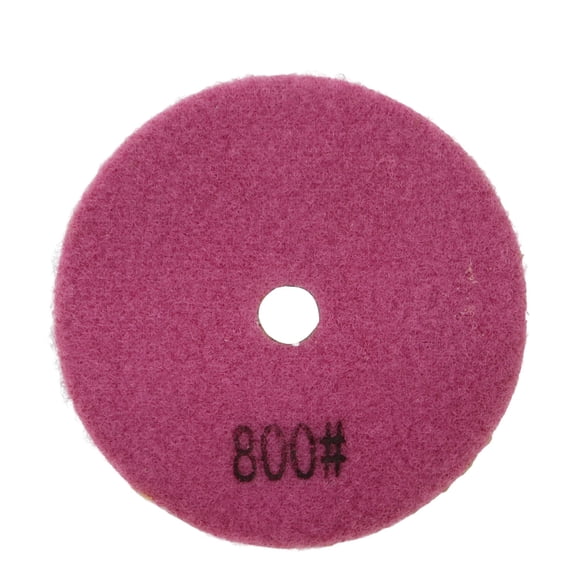 TECHTONGDA 800 Mesh Resin Polishing Pad for Cement Ground Grinder