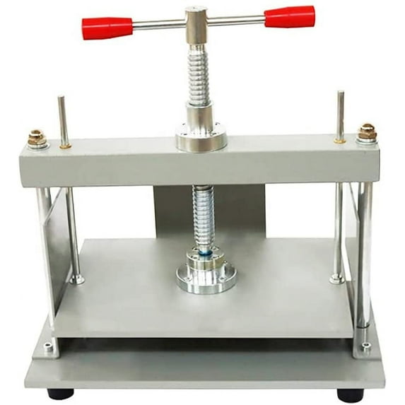 TECHTONGDA A4 Steel Notes Invoice Steel Bookbinding Press Screw Press Bookbinder Papermaking Book Press