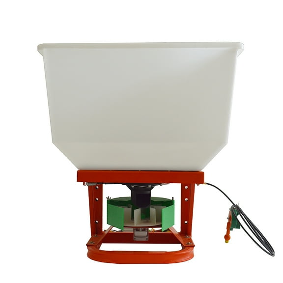 TECHTONGDA Capacity Dry Material Broadcast Spreader for Fertilizer Seeds Sand Salt Gardening Lawn Care