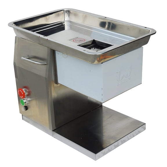TECHTONGDA Commercial Electric Meat Cutting Machine Slicer Cutter Steak Beef Pork Cuts QX 15mm Blade