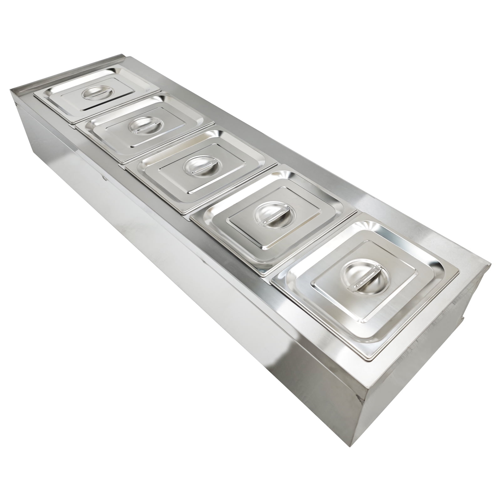 TECHTONGDA Electric Commercial Bain-marie Buffet Food Warmer Steam ...