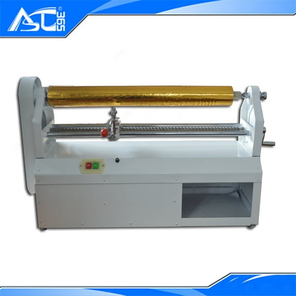 TECHTONGDA Electric Hot Foil Paper Stamping Embossing Roll Slitter Gold Blocking Cutter