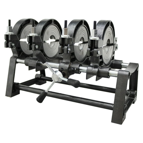 TECHTONGDA HDPE Butt Fusion Welding Machine 4 Clamps Pipe Fusion Welder 110V(63-160mm)