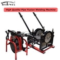 thumbnail image 1 of TECHTONGDA HDPE Butt Fusion Welding Machine Hand-Push 2 Clamps Pipe Fusion Welder (63-200mm), 1 of 19