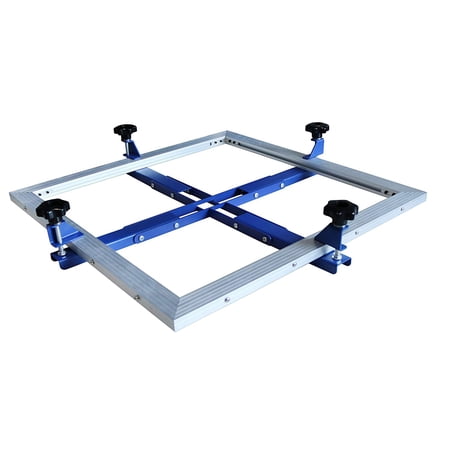 TECHTONGDA Hand Screen Stretcher 24"x24" Simple Mesh Screen Stretching Equipment for Silk Screen Printing