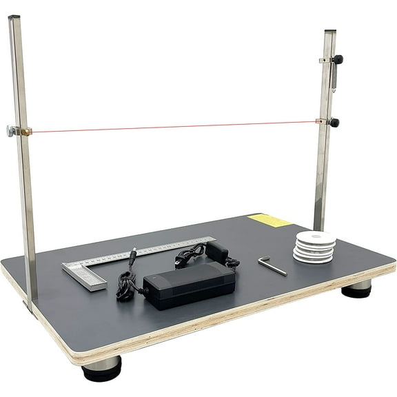 TECHTONGDA Hot Wire Foam Cutter Styrofoam Cutting Machine Thermocut with Temperature Adjuster and Cutting Wire 110V (38 x 58cm/15 x 22.8in, Black)