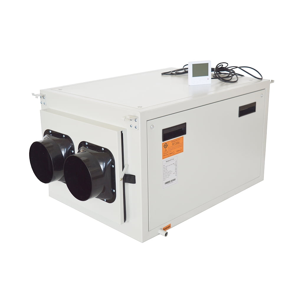 TECHTONGDA Household Basement Ceiling Dehumidifier Full LCD Touch Control Panel 85L/D-170L/D