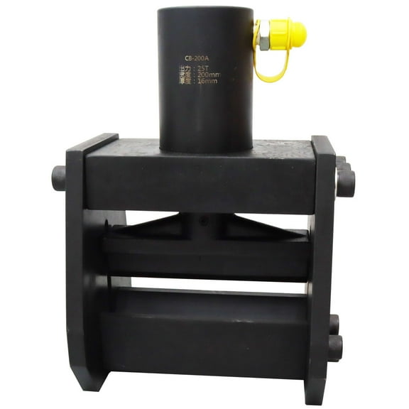 TECHTONGDA Hydraulic Copper Busbar Bender Hydraulic Bending Machine Pipe Benders for Aluminum Metal 25T Bending Thickness 16mm