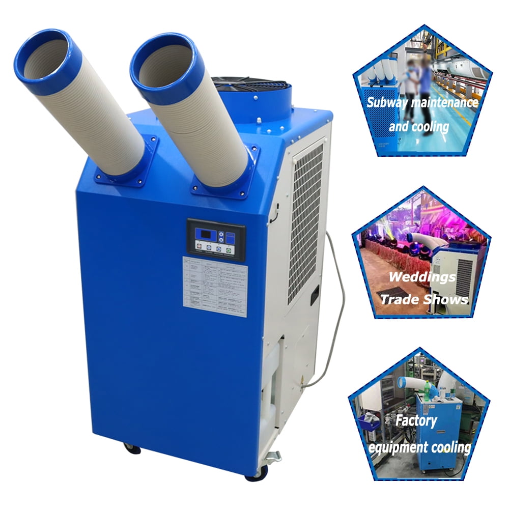 220V/110V AC 12inch Industrial Exhaust Air Cooling Portable