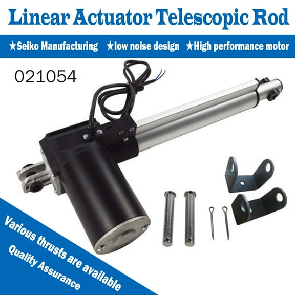 TECHTONGDA Linear Actuator 12V DC Electric Motor 1320lbs(6000N) Heavy Duty Actuators Controller Stroke 8"(200mm)