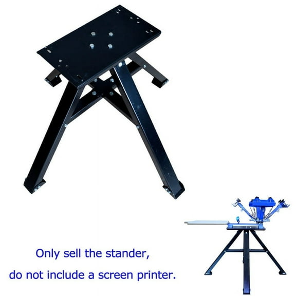 TECHTONGDA New Heavy Duty All Metal Floor Holder for Screen Printing Press Machine US