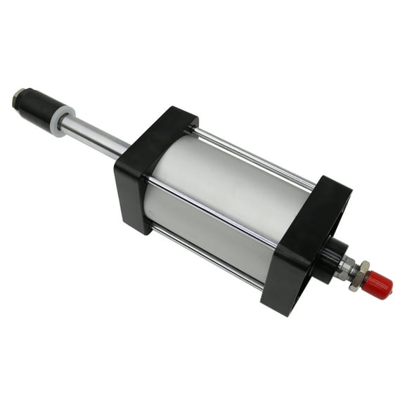 TECHTONGDA Pneumatic Standard Cylinder SC 100*100mm-50S Double Shaft Aluminium Air Cylinder