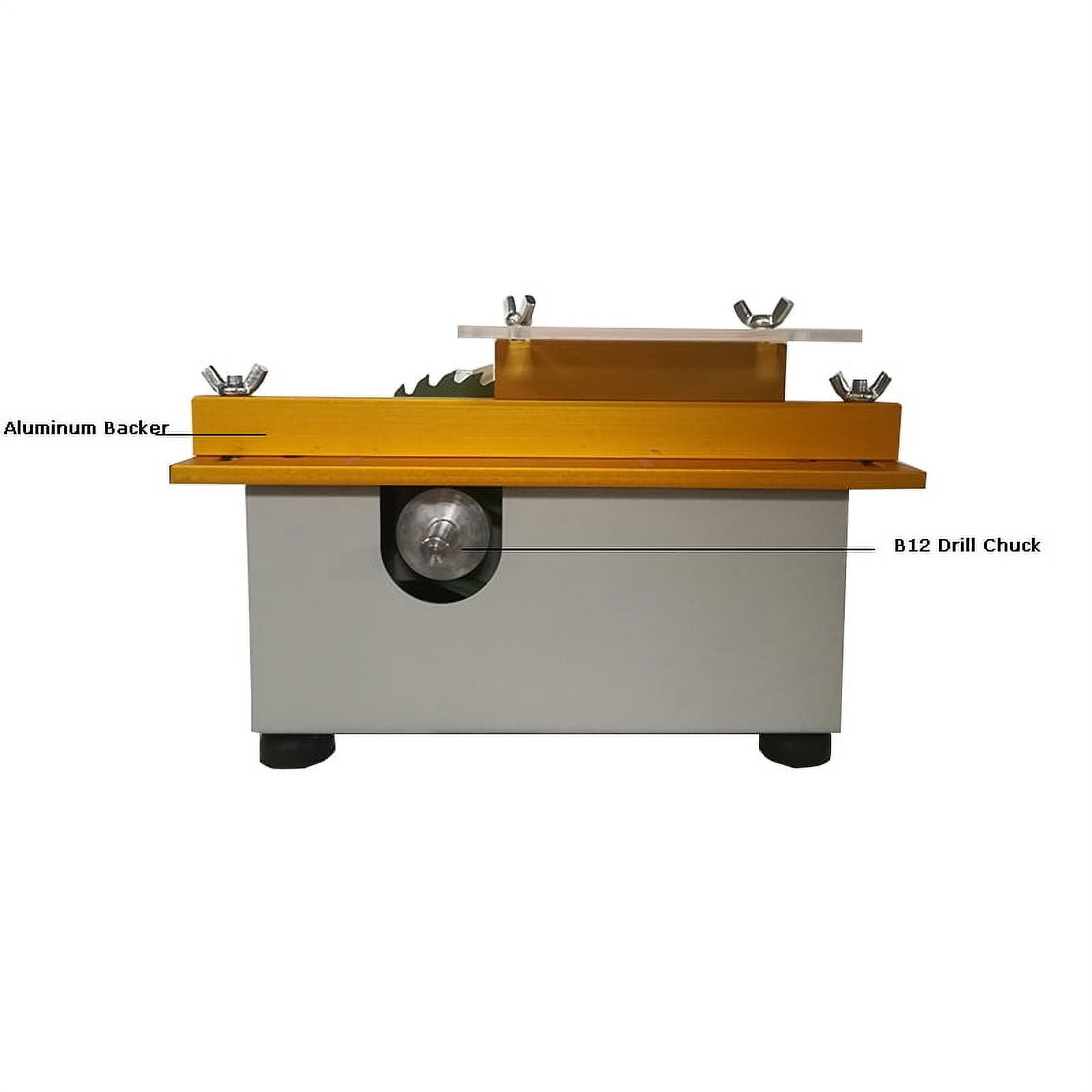 TECHTONGDA Precision Mini Table Saw Multifunction DIY Woodworking Bench Saw Cutter Grinder