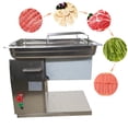 thumbnail image 1 of TECHTONGDA QH Meat Cutter Machine Stainless Steel Meat Slicer 3MM Blade 500Kg/Hour, 1 of 7