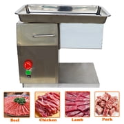 TECHTONGDA Qx Meat Cutter Machine Stainless Steel Meat Slicer 10MM Blade 250Kg/Hour