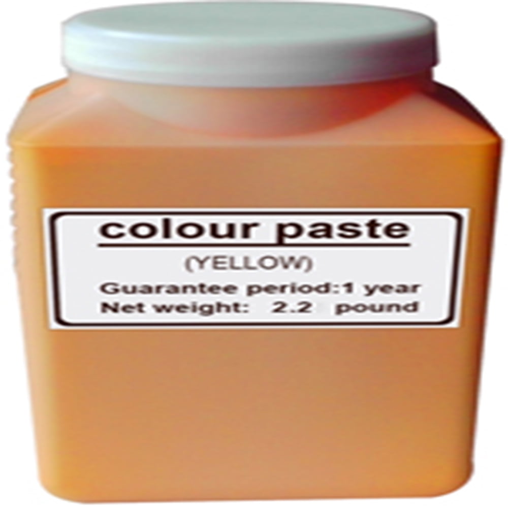 TECHTONGDA Screen Printing Ink Medium Yellow Pigment - 1kg Paint Colorizing System