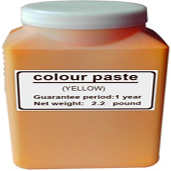 TECHTONGDA Screen Printing Ink Medium Yellow Pigment - 1kg Paint Colorizing System