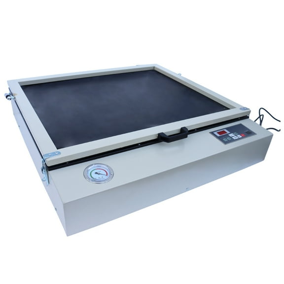 TECHTONGDA Screen Printing Vacuum Exposure Unit 110V Precise 2420 Inch Pad Printing Plat Making White Color