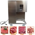 thumbnail image 1 of TECHTONGDA Shredded Meat Cutting Machine  Double Motor Meat Slicer 5MM Blade QSJ-A, 1 of 7