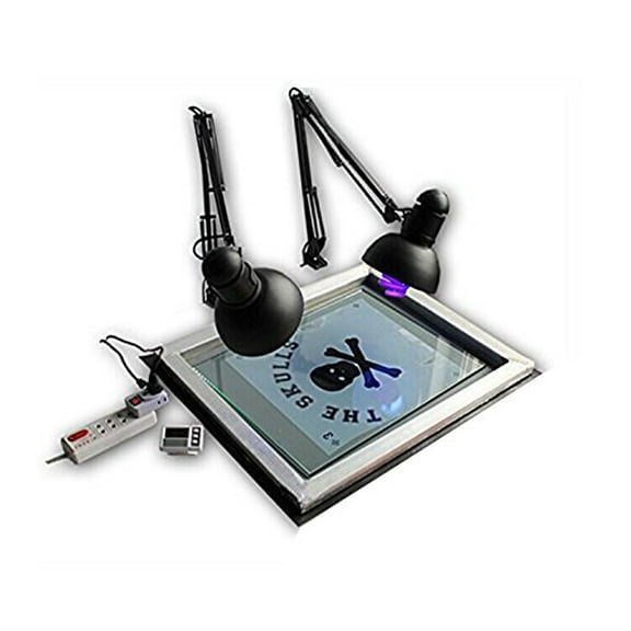 TECHTONGDA Simple UV Exposure Unit Equipment for Silk Screen Printing Simple Type UV Exposure Unit Stencil Ink-jet Making Plate Light