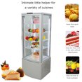 thumbnail image 1 of TECHTONGDA Vertical Cake Display Cabinet Drink Refrigerated Showcase Auto Defog Type 235L, 1 of 11