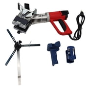 TECHTONGDA Woodworking Portable Edge Bander Banding Machine Curved Straight Line Manual Edge Banding Machine 220V 2000W