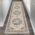 thumbnail image 1 of TECHVIDA 2'x8' Hallway Runner Rug Boho,Non Slip Machine Washable Rugs for Hallway Kitchen,Khaki, 1 of 10