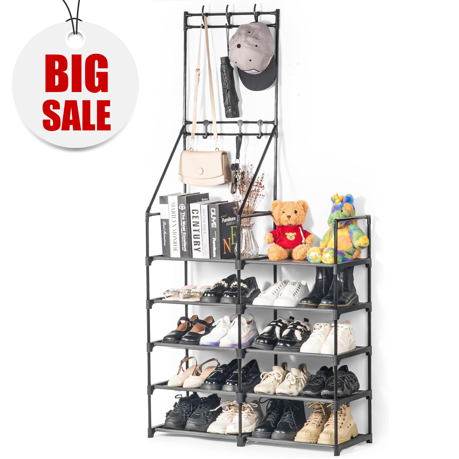 ClosetMaid 25 Pair Shoe Rack