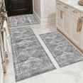 thumbnail image 1 of TECHVIDA Kitchen Rugs 3 Piece Set,Non Slip Machine Washable Kitchen Mats,Boho Vintage Abstract Kitchen Carpet for Farmhouse Living Room Hallway, 1 of 10