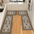 thumbnail image 1 of TECHVIDA Kitchen Rugs 4 Piece Set,Non Slip Machine Washable Kitchen Mats,Boho Vintage Abstract Kitchen Carpet for Farmhouse Living Room Hallway, 1 of 8