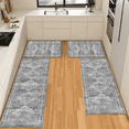 thumbnail image 1 of TECHVIDA Kitchen Rugs 4 Piece Set,Boho kitchen mats for floor, Non-Slip Machine Washable Rugs,Vintage Kitchen Mat for Hallway Laundry Room Sink, 1 of 8
