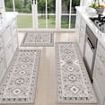 thumbnail image 1 of TECHVIDA Kitchen Rugs 3 Piece Set,Kitchen Mats for Floor,Non-Slip Machine Washable, Boho Farmhouse Hallway Doormat for Holiday, 1 of 9