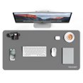 thumbnail image 1 of TECKNET BASICS Gaming Mouse Pad, Large Double-Sided Waterproof Desk Mat with Keyboard Pad for Home & Office - Grey, 1 of 8