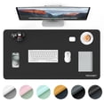 thumbnail image 1 of TECKNET Gaming Mouse Pad, Large Double-Sided Waterproof Desk Mat with Keyboard Pad for Home & Office - Black, 1 of 8