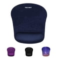 thumbnail image 1 of TECKNET Mouse Pad with Wrist Support, Ergonomic Gaming Mouse Pad for Pain Relief, Non-Slip Waterproof Desk Pad for Office, Study & Laptop, Navy Blue, 1 of 9