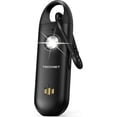 thumbnail image 1 of TECKNET Personal Safety Alarm, 130dB Rechargeable Keychain with Strobe Light & Low Battery Alert for Women, Men, Kids, Seniors - Black, 1 of 7