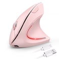 thumbnail image 1 of TECKNET Ergonomic Wireless Mouse, Rechargeable Mouse Wireless Silent for Carpal Tunnel Right Hand, 2.4GHz USB Vertical Mouse Wireless for Laptop, 5 Adjustable 4800 DPI, Computer, MacBook, Desktop, 1 of 8
