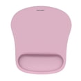 thumbnail image 1 of TECKNET Mouse Pad with Wrist Support, Ergonomic Gaming Mouse Pad Pain Relief, Portable Comfortable Mousepad for Computer, Laptop, Office, Home and Travel, Non-Slip Base, Waterproof Surface, Pink, 1 of 7