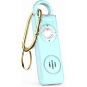 TECKNET BASICS Personal Safety Alarm, 130dB Self Defense Keychain with SOS Strobe Light, Low Battery Notice, Loud Siren for Women Kids Elderly Blue
