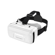 TECKNET BASICS VR Headset, 110&deg; FOV Anti-Blue Light Adjustable 3D VR Glasses for Kids, Compatible with iPhone, Samsung and Android 4.7‑7.2 Inch Phones